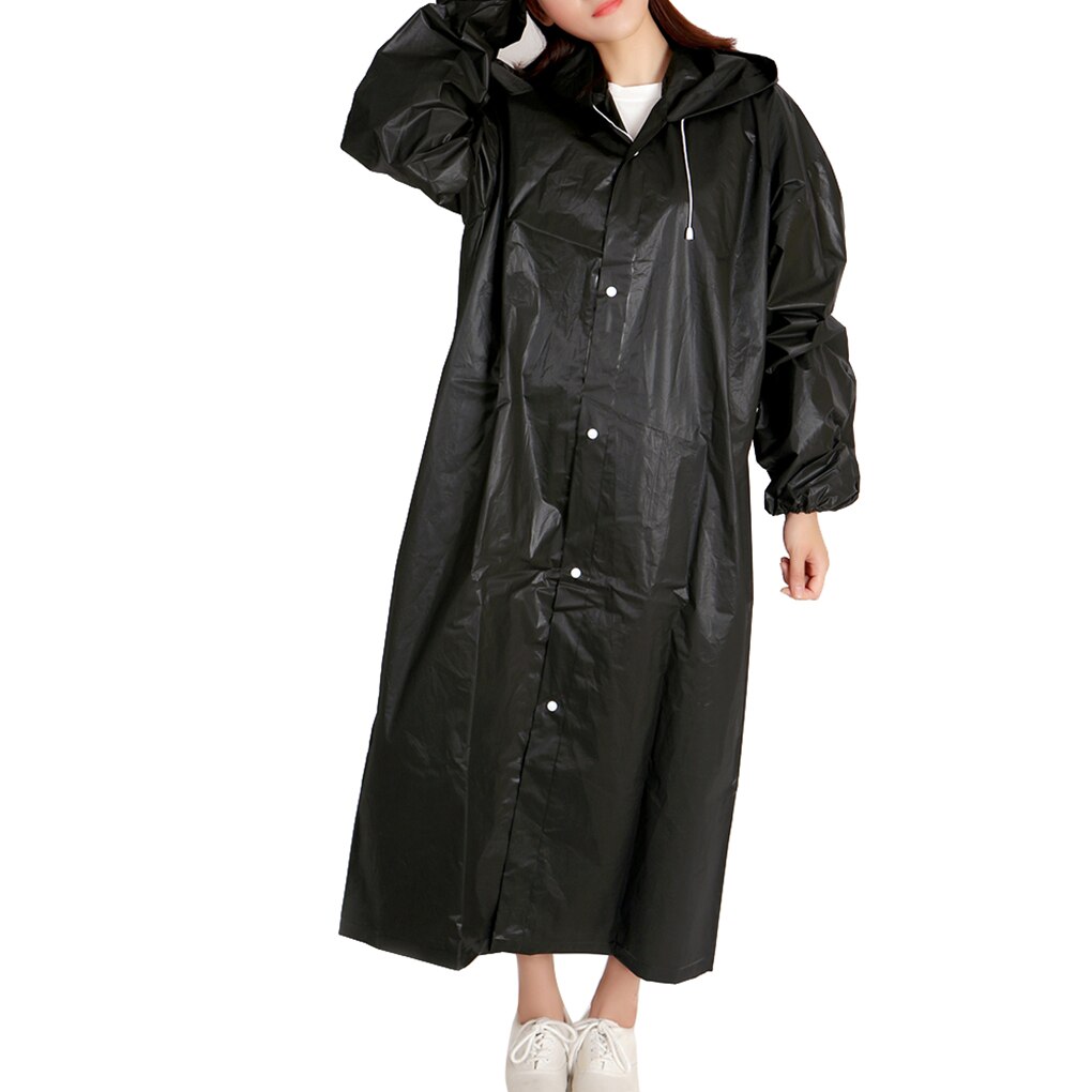 【Alien Alien】 C2 Men Women Raincoat Outdoor Rainwear EVA Cloth Hoodie Long Rain Waterproof Outdoor Hiking Travel Fishing Climbing Rain Jacket. 