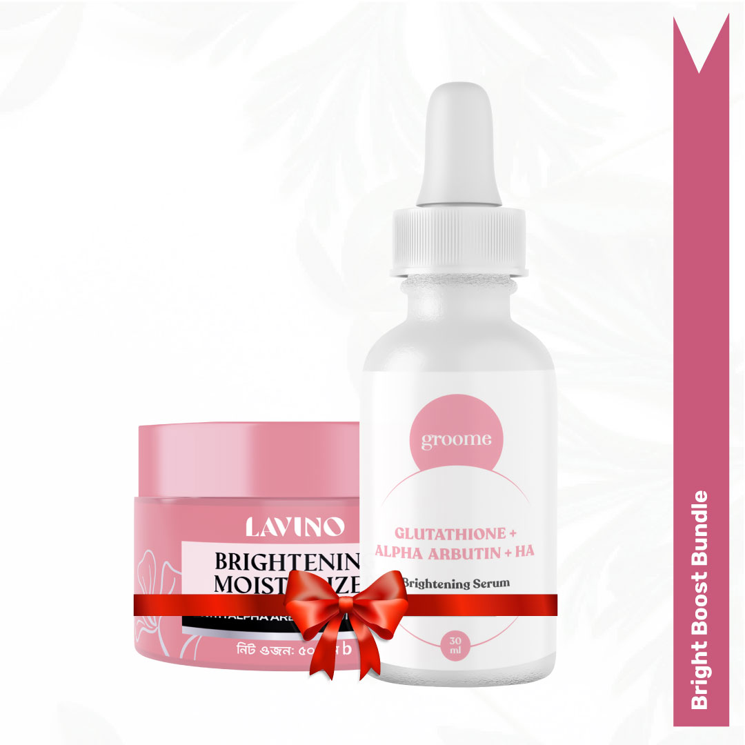 GROOME LAVINO Bright Boost Bundle for a glowing skin