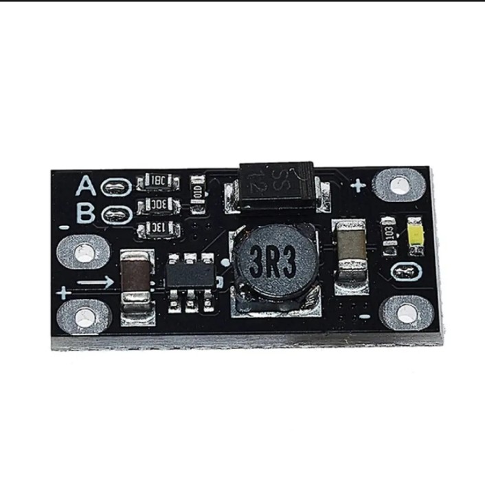 Mini DC-DC Boost Step Up 3V 3.2V 3.3V 3.7V 5V 9V to 12V Voltage Regulator PCB Board Module Can Set 5V/ 8V/ 9V - Compact DC-DC Converter. 