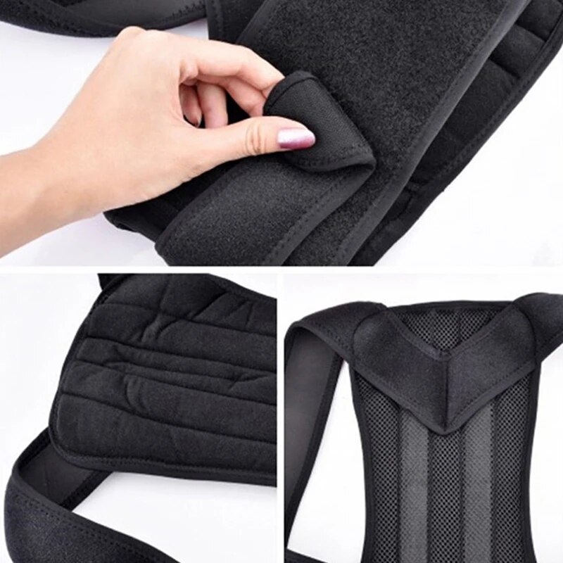 Posture Corrector Back Posture Brace Clavicle Support Stop Slouching and Hunching Adjustable Back Trainer Unisex. 