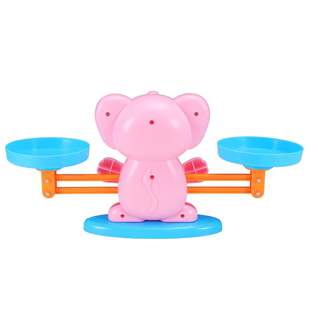 63PCS 60 Questions Full Set Transparent Mathematical Balancing Scale Arabic Numbers Toy for Kids Preschool Toddler Games Kindergarten. 