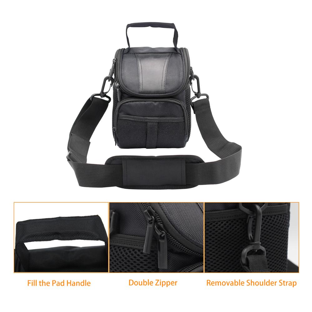 fosoto DSLR Camera Shoulder Bag Waterproof Case For Canon EOS 4000D 2000D 1500D 1300D 1200D 1000D 800D 760D 750D 700D 650D 450D. 