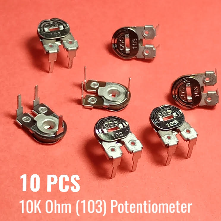 10K ohm 103 Preset Variable Resistor WR-085  Potentiometer POT-  10pcs of 1packet. 
