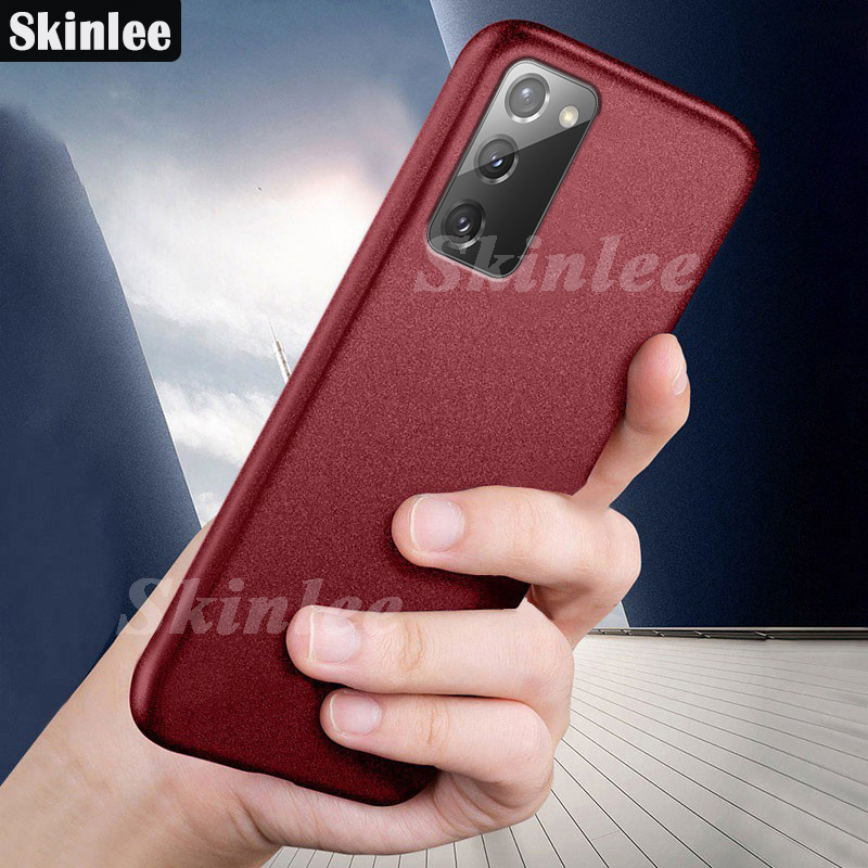 For Samsung Galaxy M03S Matte Silicone Soft Cover Case for Samsung M03S Super Scrub Non-slip Back Cover Cases. 
