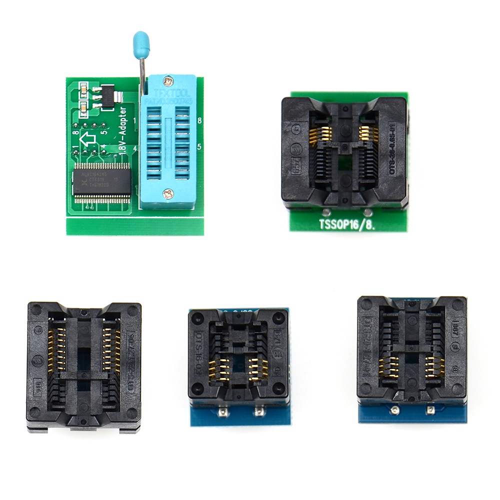 EZP2019 USB SPI Programmer EZP2019 Supports 24 25 93 EEPROM 25 Flash BIOS Chip + 5 Socket. 