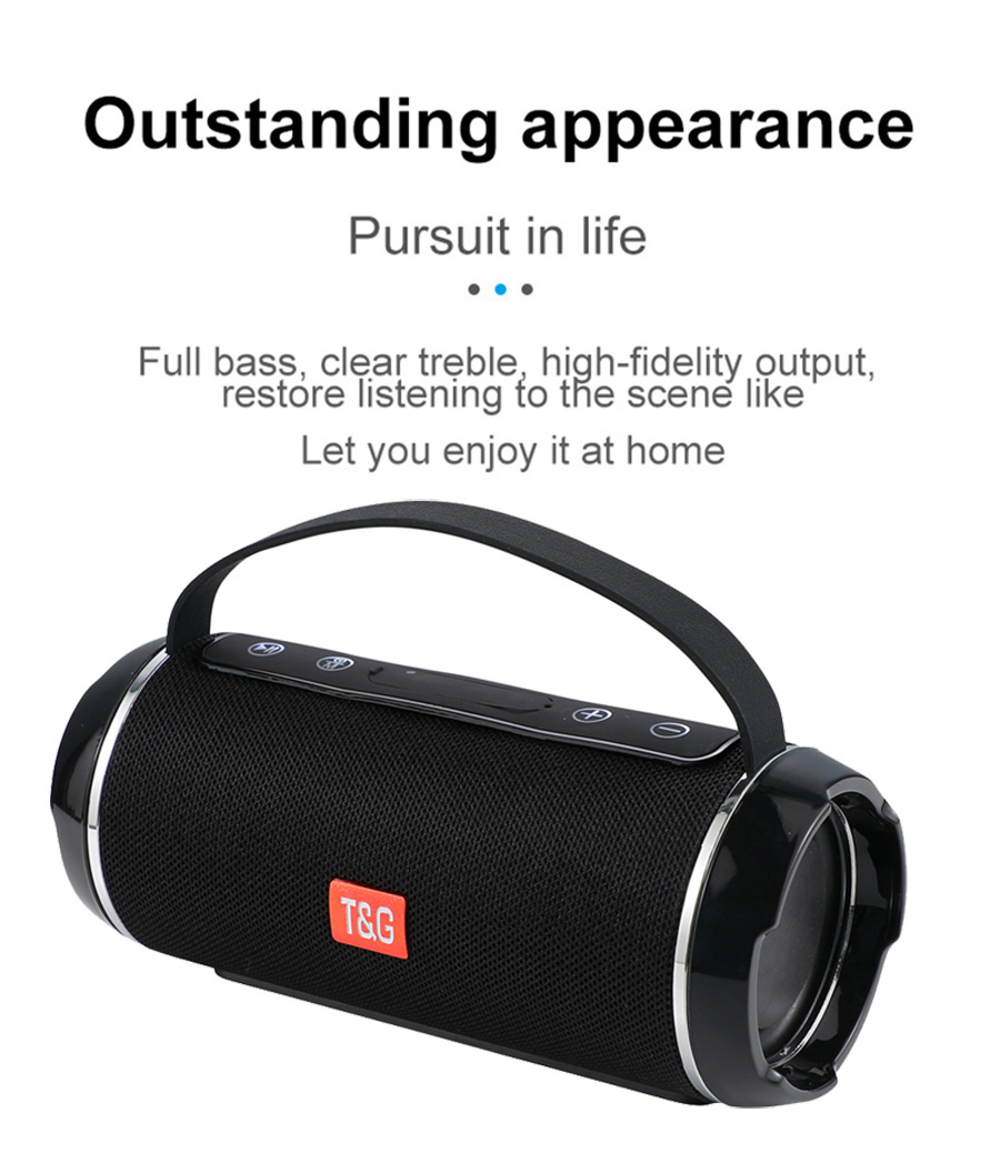 TG 116C 40W High power Outdoor Bluetooth Speaker Subwoofer TWS Waterproof Portable Music Center system column 3D soundbar. 