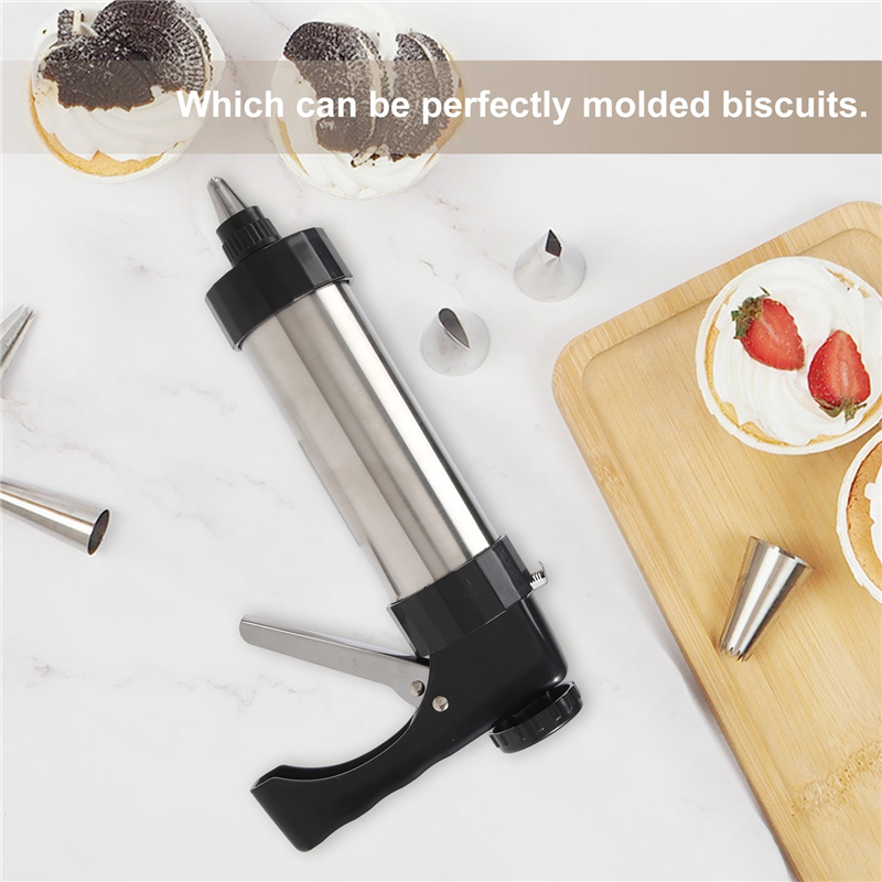 Cookie Press Maker Kit Cookie Press Making Press Biscuits Cake Mold Biscuit Press Maker Machine Dessert Decoration Tool. 