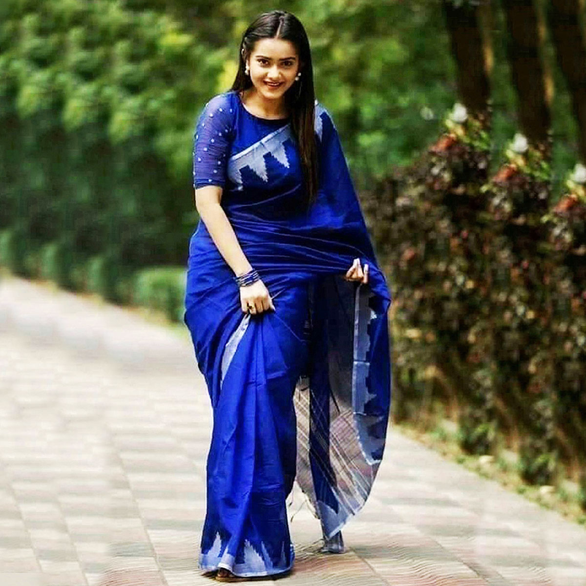 Weightless Half Silk Saree for Women - Comfortable - Perfect for All Season and Occasion