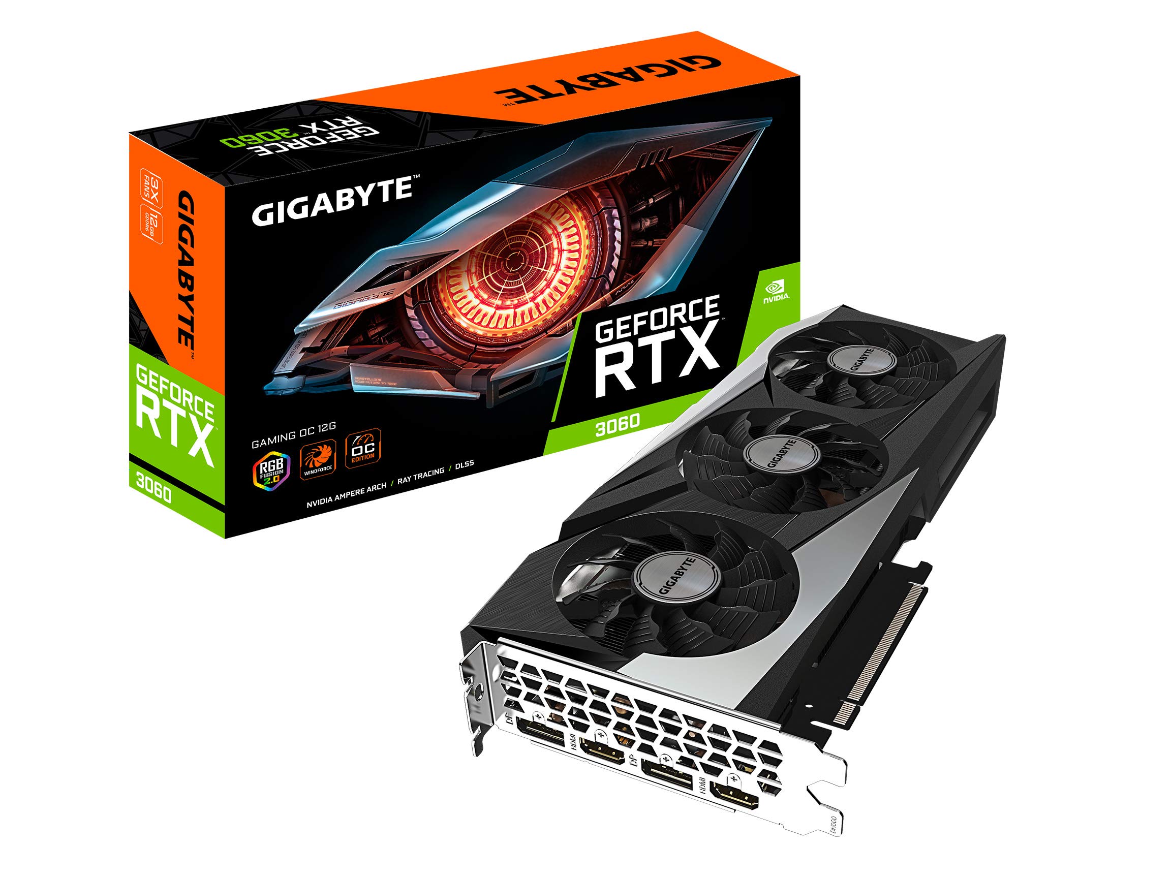 GIGABYTE GeForce RTX 3060 GAMING OC 8GB GDDR6 Graphics Card. 