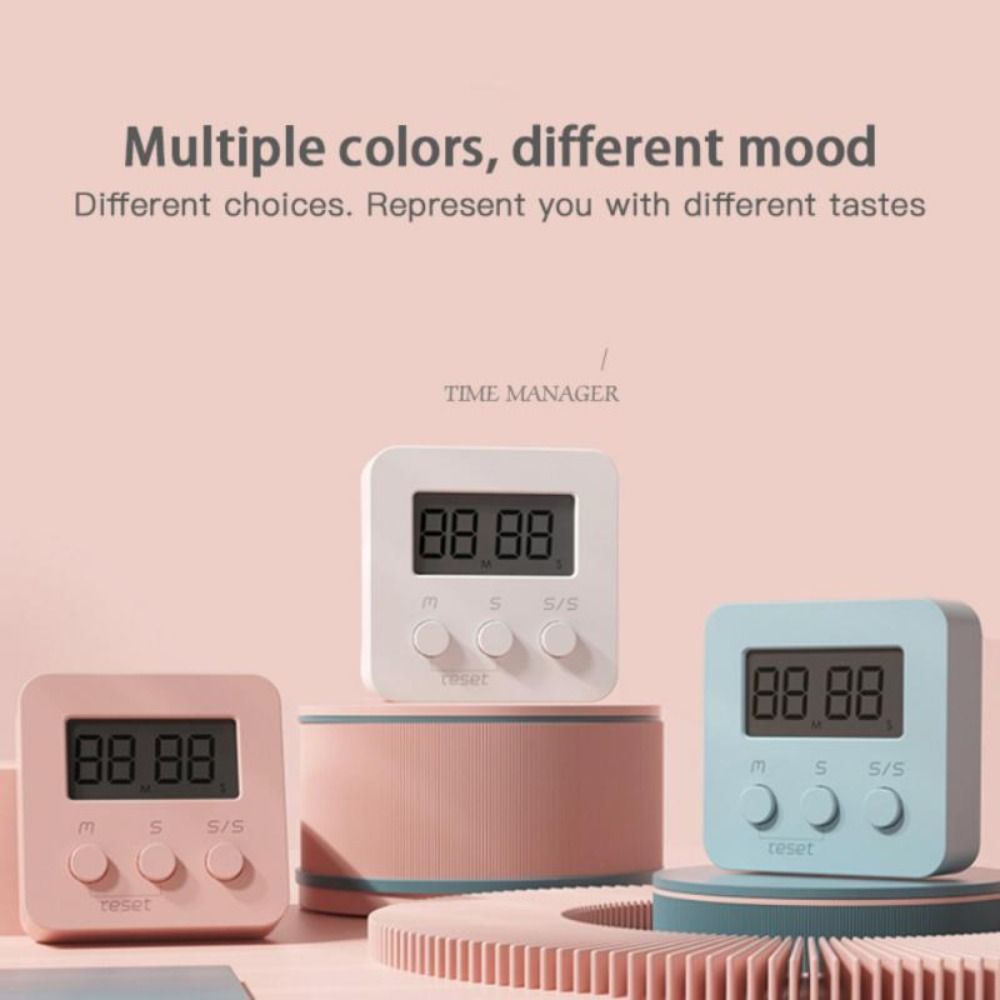 Study LCD Sleep Cooking Alarm Clock Gadget Tools Stopwatch Count Digital Timer. 