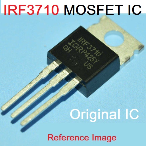 A CLASS IRF3710 IRF 3710 100V 57A 200W TO-220 N-Channel Power MOSFET 3 Pin Leads IC Power Transistor MOSFET IC . 