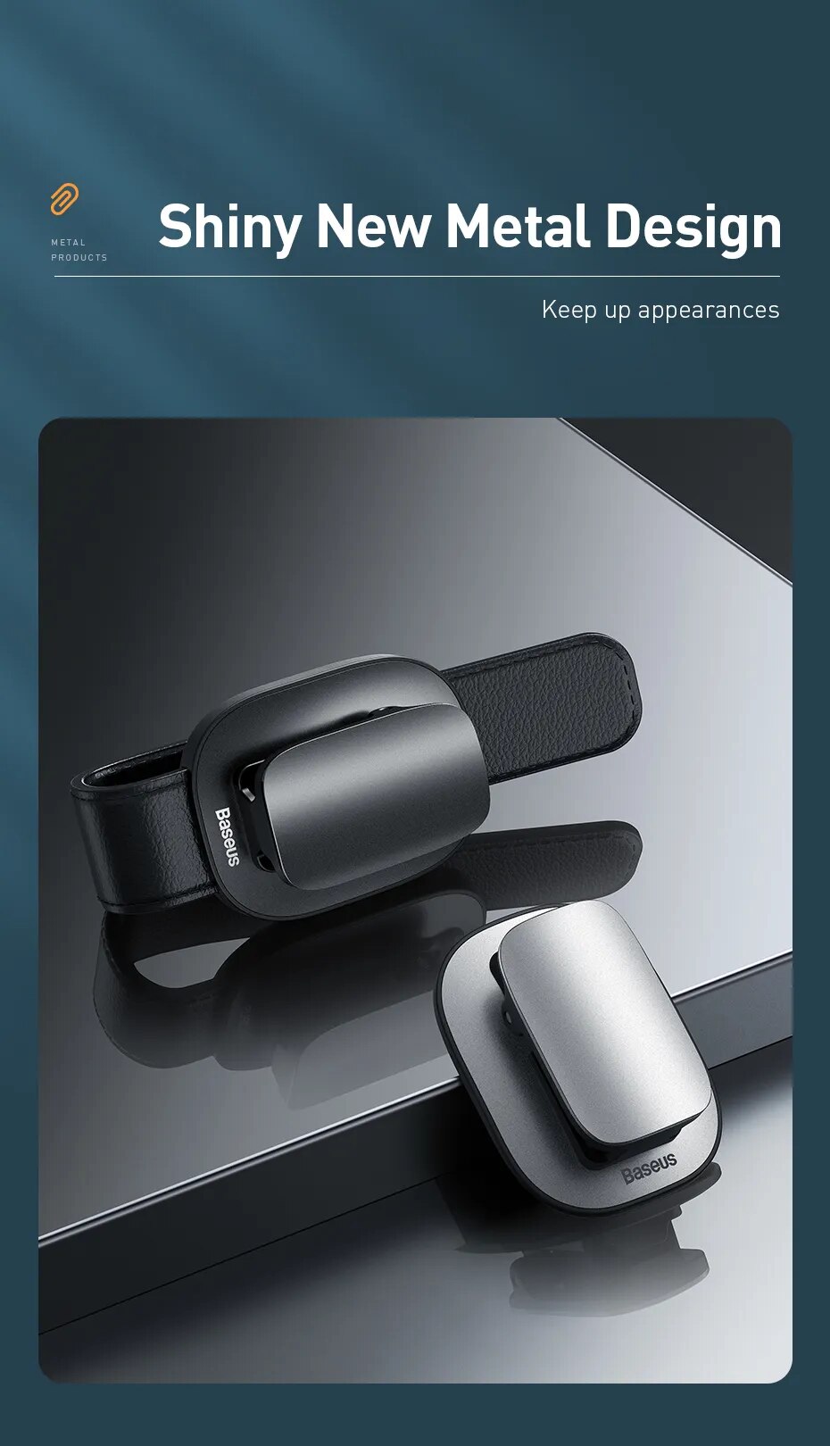 Baseus Platinum Vehicle Eyewear Clip 7