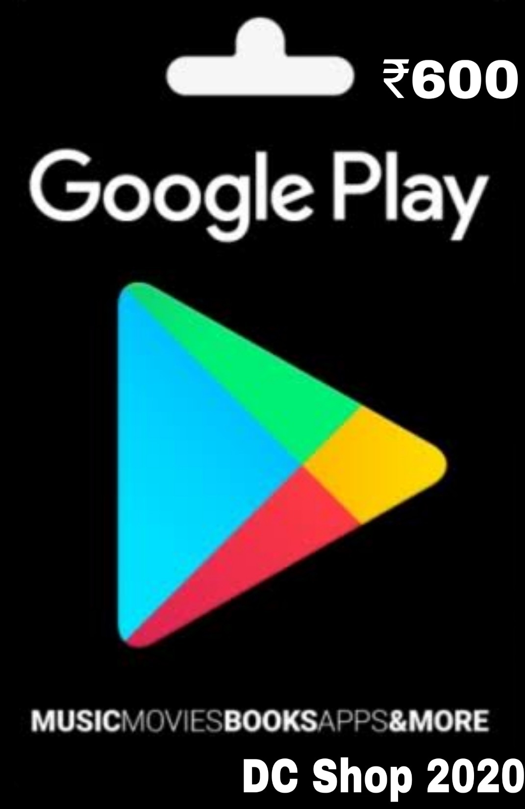 google play balance card