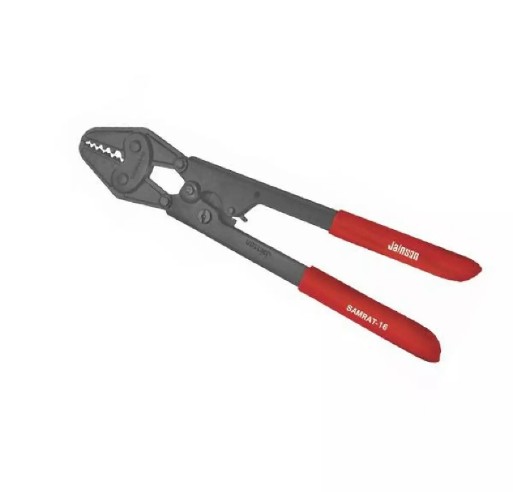 Jainson Samrat-16 Crimping Tool Manual Crimper - DIY Electrical Projects Made Easy - Easy To Use and Clean - A Unique Choice For Handymen. 
