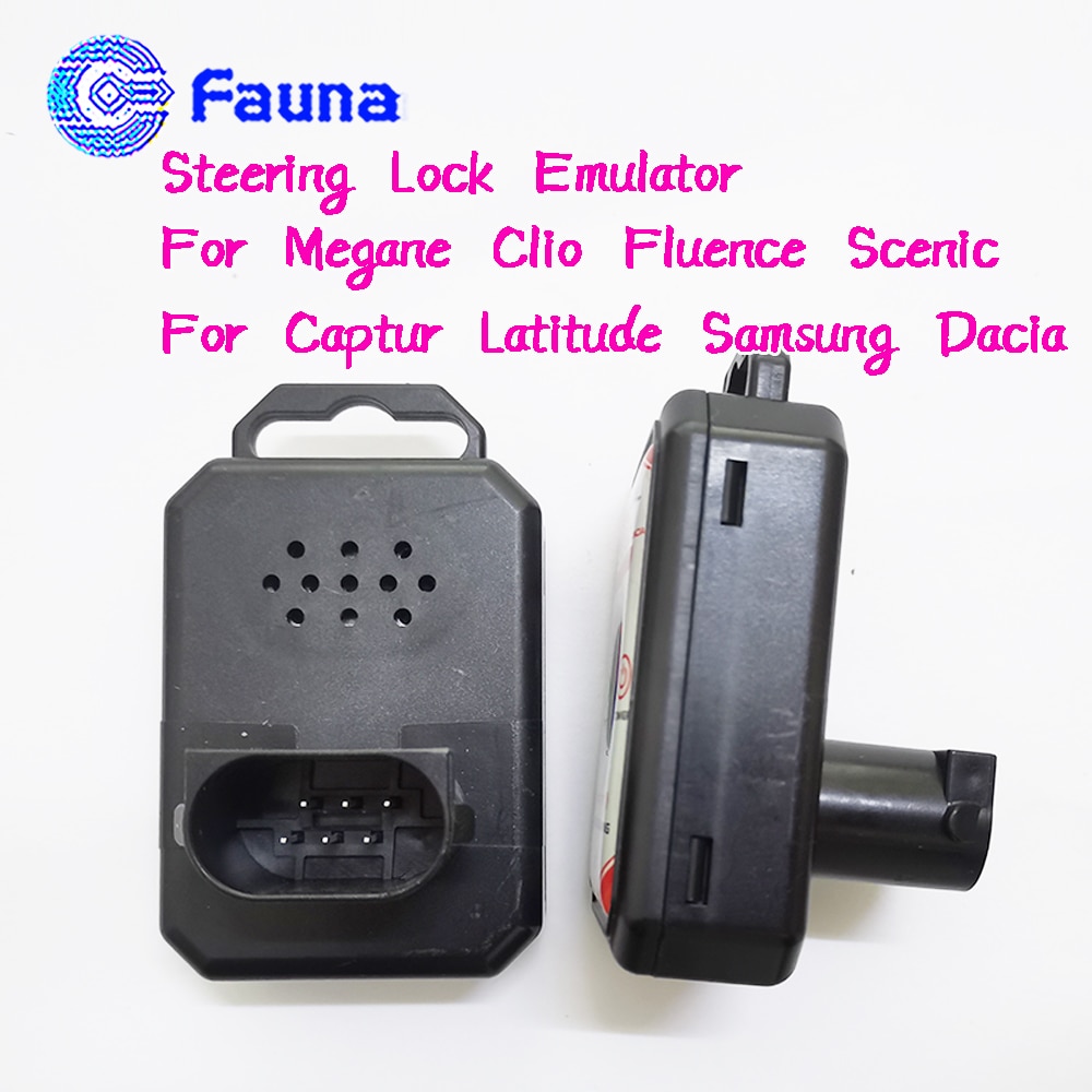 ESL EIS ELV Steering Lock Emulator Simulator With Voice For Renault Megane Clio Fluence Scenic Captur Latitude Dacia Sam-sung. 
