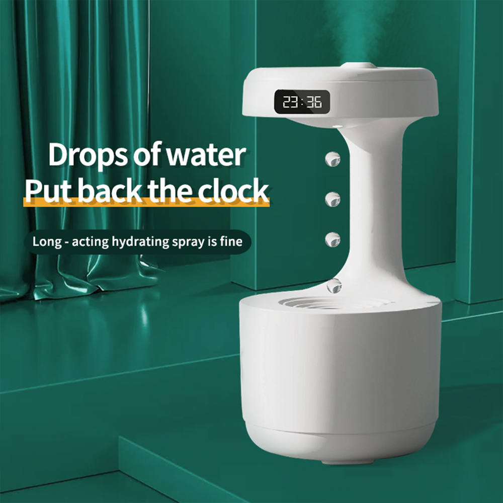 800ML Anti Gravity USB Air Humidifier Water Drop Mist Maker Ultrasonic Air Purifier Fogger Humidifiers Aroma Diffuser. 