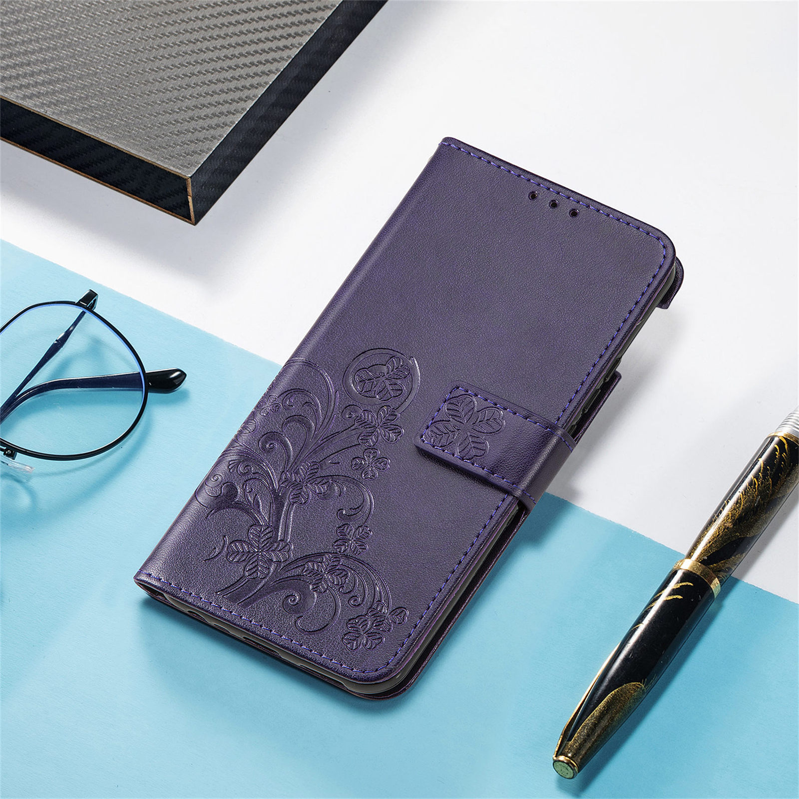 Applicable to Google 3/4A Phone case Flip Embossed Magnetic Case Google Pixel 5XL Mobile Phone Leather Case. 