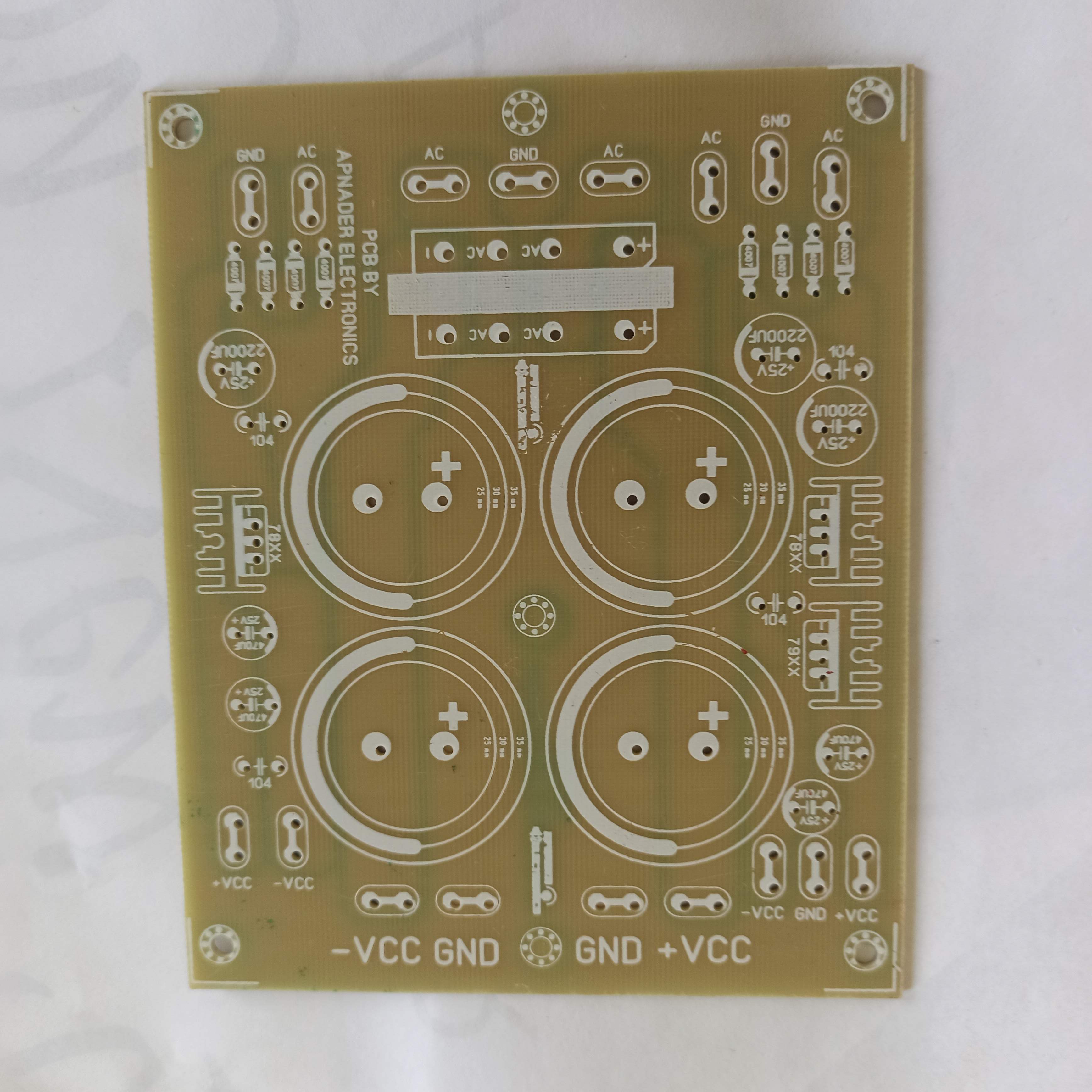 Rectifier Filter Board Amplifier Power Supply.. 