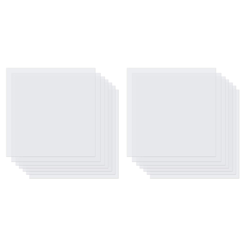 20Pcs 7Mil Blank Stencil Sheets, 12 x 12 Inch Mylar Template Stencil Material for & Silhouette Machines