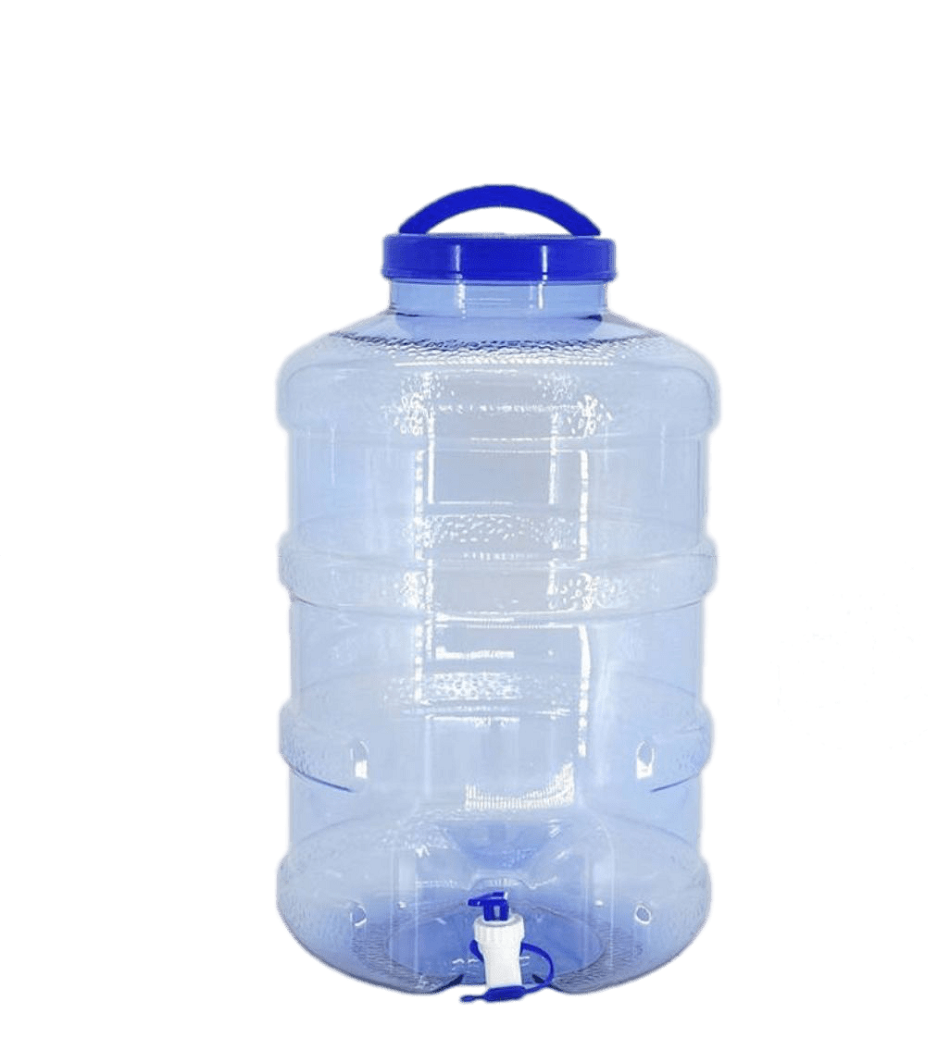 Food Grade Plastic Water Jar 20 Liter with Tap