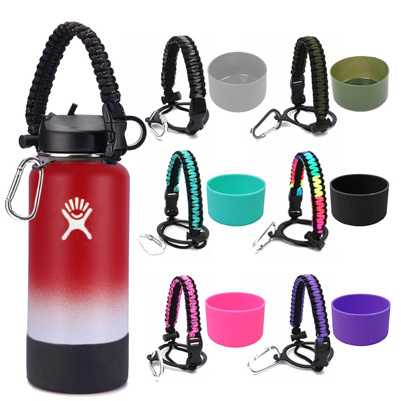 12oz 18oz 22oz 24oz 32oz 40oz 7.5cm 9cm Aquaflask Big Mouth New Portable Rope Set Multifunctional Portable Rope for Hydro Flask Kleen Kanteen Aquaflask Kool Hydr8