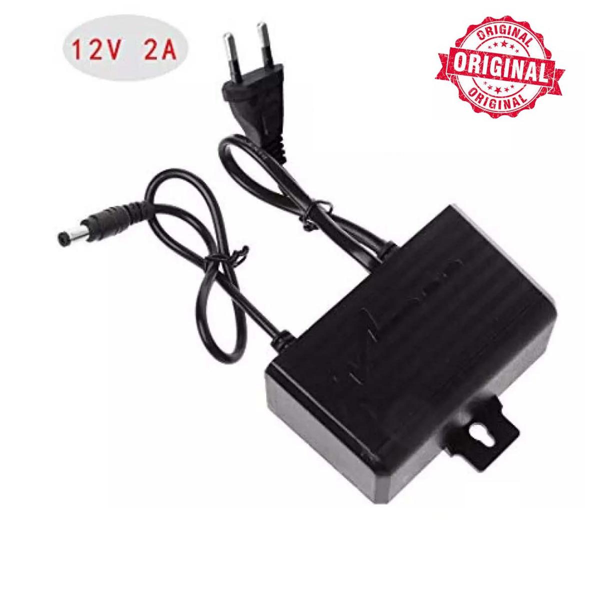 AC 220V to DC 12V 2A Waterproof Outdoor CCTV Camera Adapter