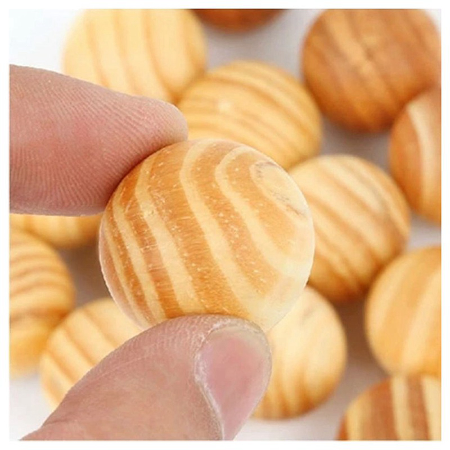 5X Natural Wood Balls Lavender Repellent Wardrobe Clothes Drawer
