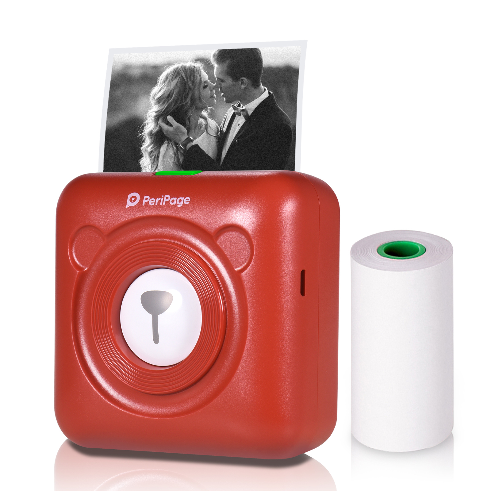 HXSJ Peripage A6 Mini Pocket Printer Hd 304Dpi  Bt Thermal PrinterWith Android Ios S-martp-hone Windows. 