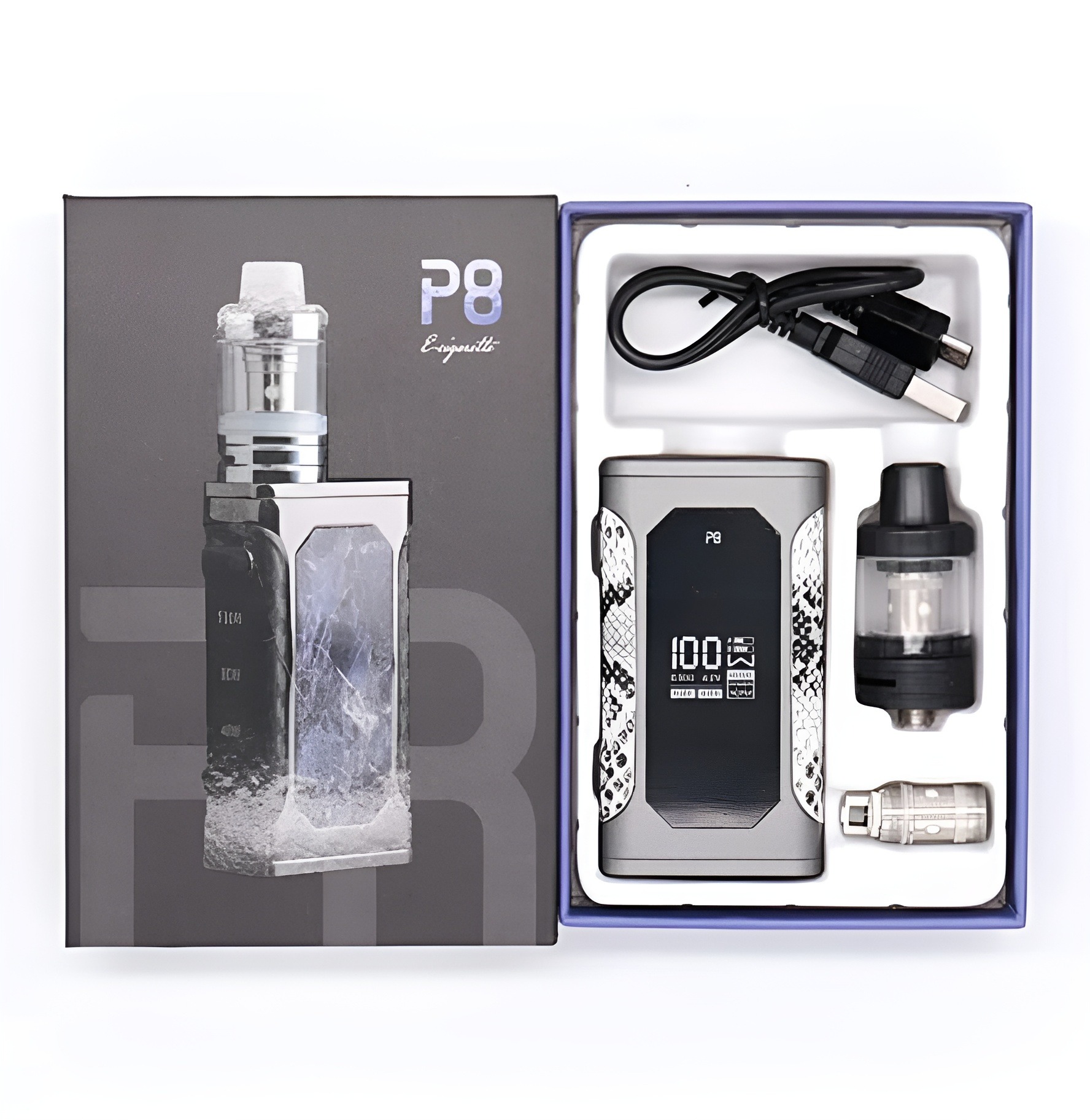 First time trying Dotent P8 Vape - High Clouds 100Watt Vape - Eleaf, Smok, Drag, Asgard Gaft Flaveor 1. 
