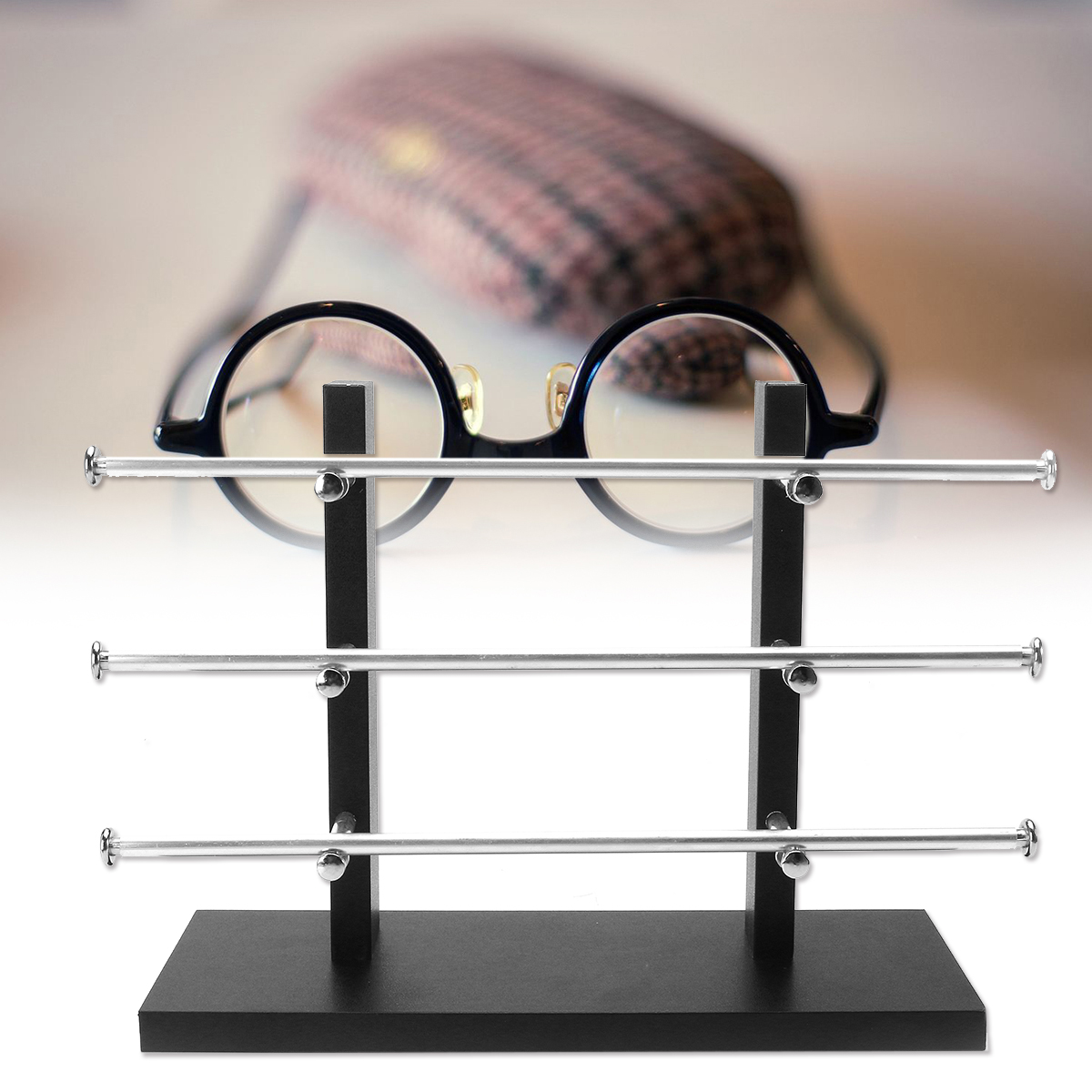 Vintage Sunglasses Eye Glasses Rack Display Stand Holder Organizer 3/4/5/6 Layer. 