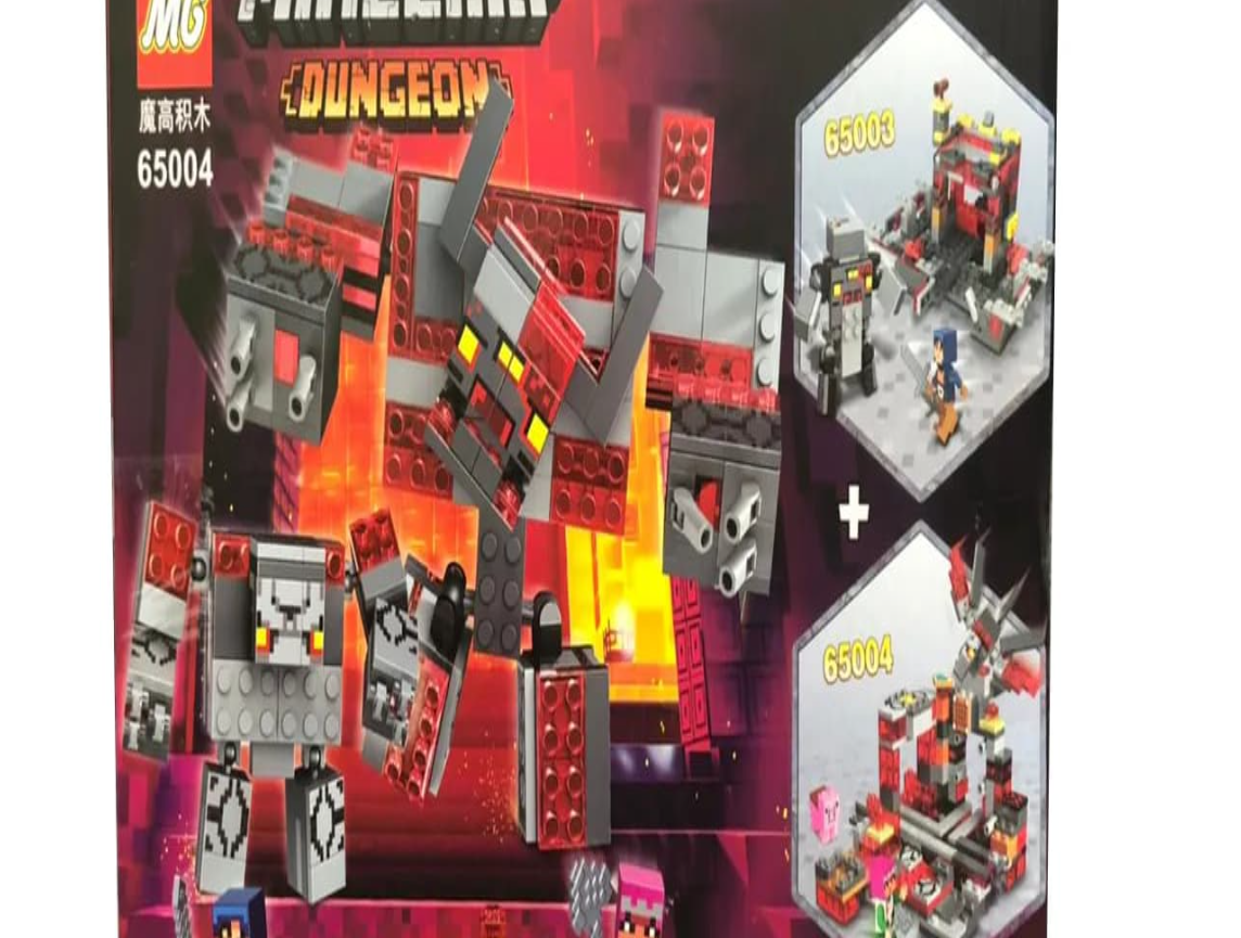 Constructor MG 65004 Dungeon Minecraft "Magma Giant" part 2 Blocks & Building Toys. 