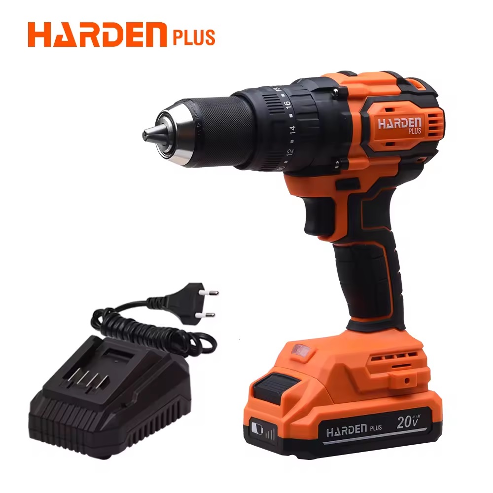 HARDEN 20V Brushless Motor Cordless Drill Machine, impact wrench, Cordless Screwdriver Top quality High Quality Model: 758228