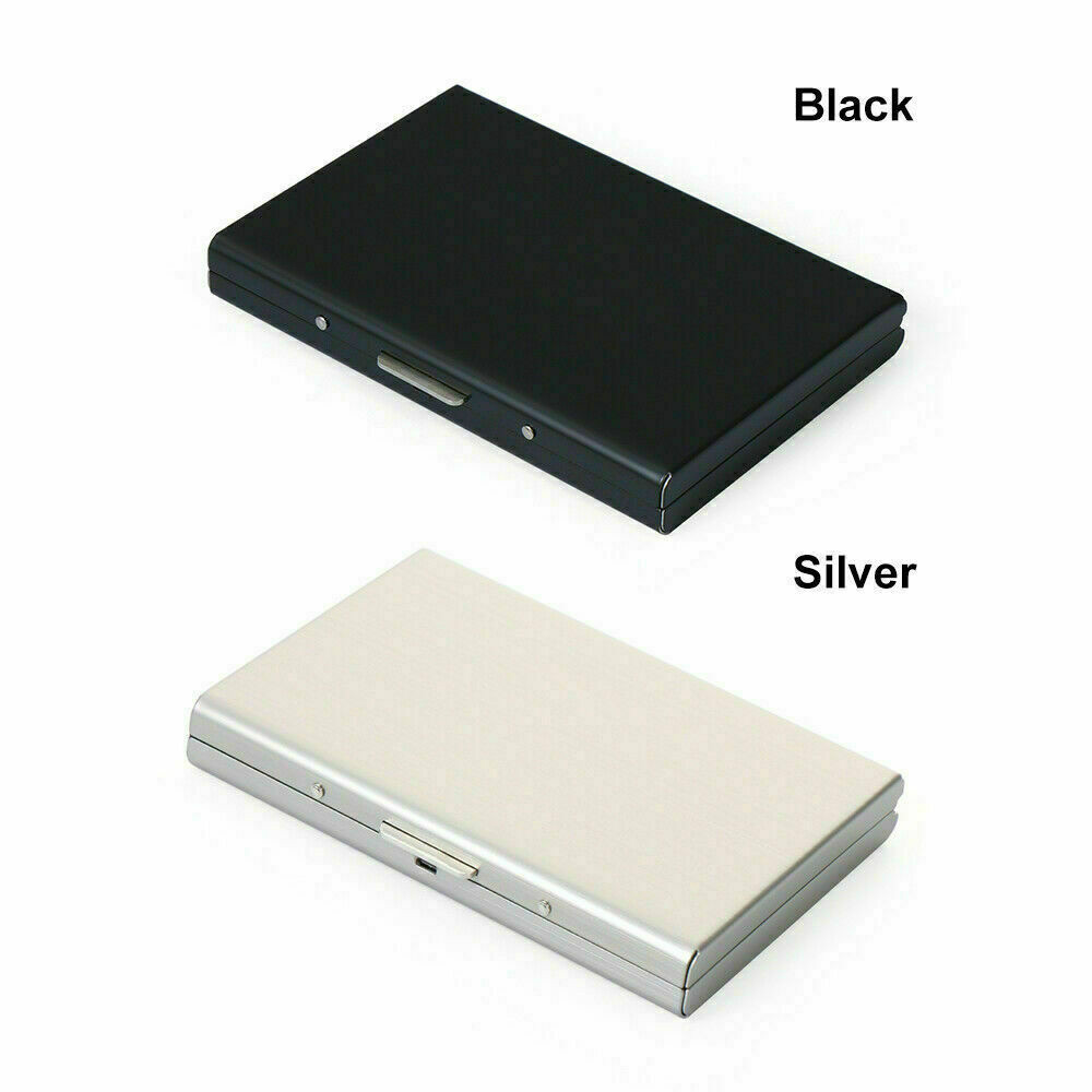 Anti-Scan Wallet Case Credit Slim Card RFID Blocking Metal. 