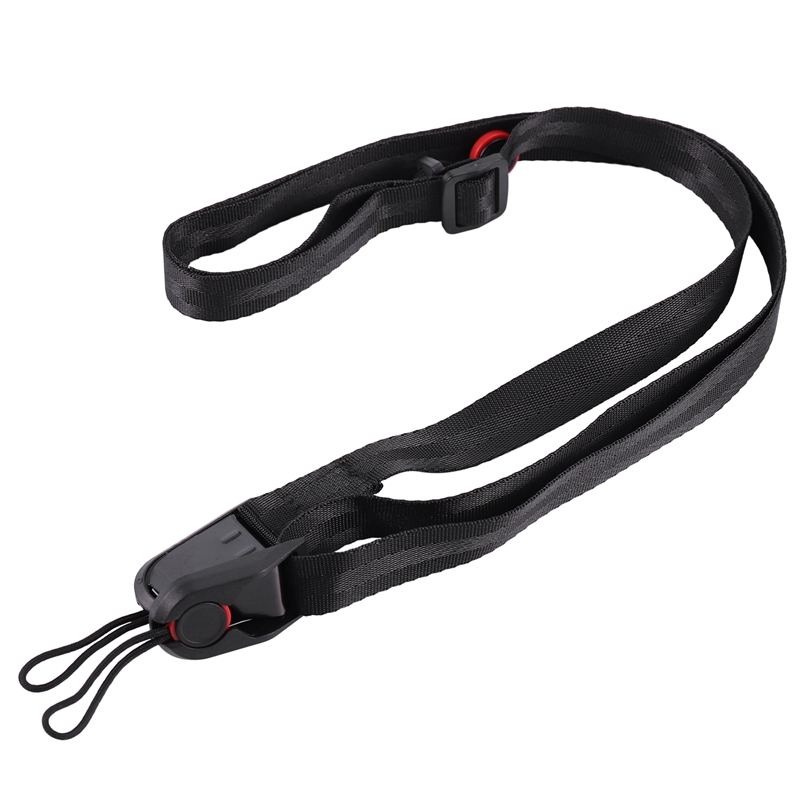 【Funny Bunny Toy Store】Black Camera Quick-Release Nylon Neck Shoulder Slr Camera Multi-Function Strap For Goprp Camera. 
