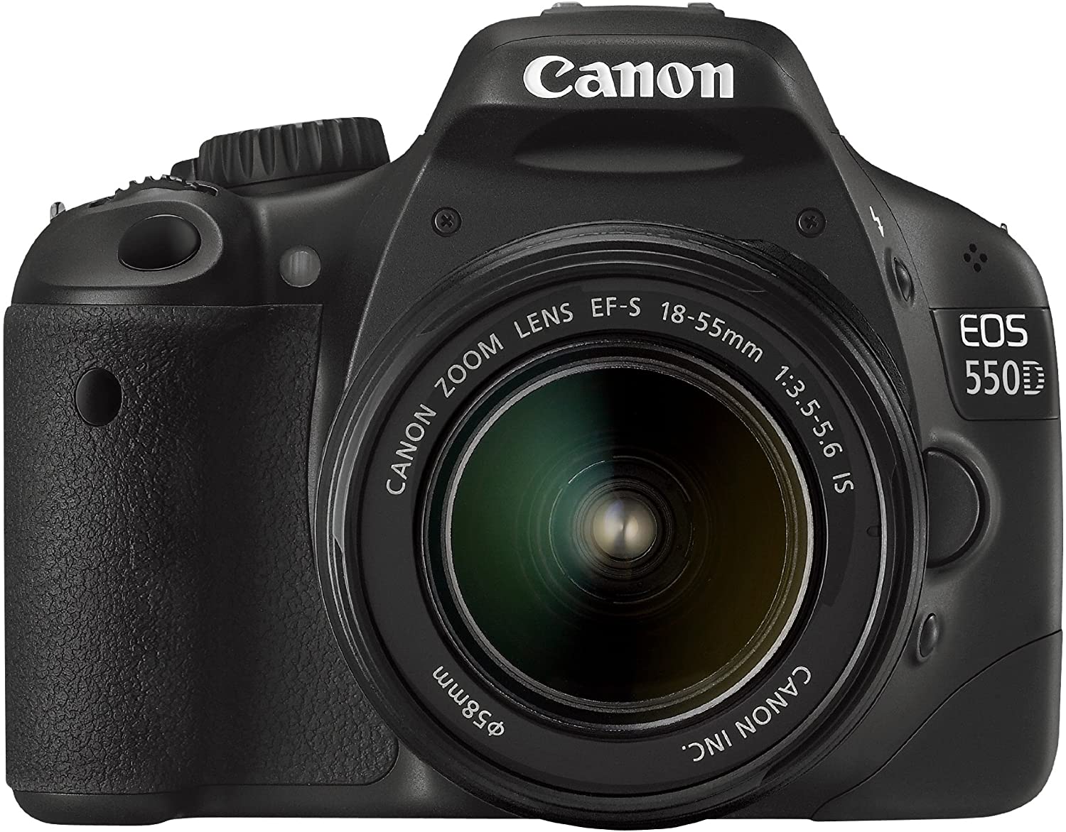 Canon EOS 550D 18.0-megapixel CMOS (APS-C) 3.0-inch Clear View LCD monitor sensor DSLR Camera With EF-S 18-55mm IS II Lens-Black. 
