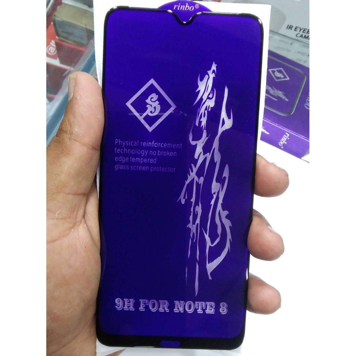 Rinbo glass Premium Quality Curve Glass Screen Protector For Redmi Note 8
