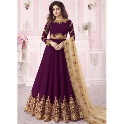 Semi stitched party wear on sale suits