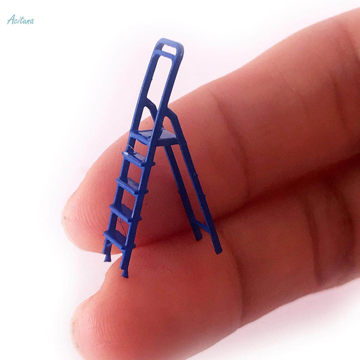 1/64 Figures Ladder Miniatures Layout Street Scene DIY Projects S Scale