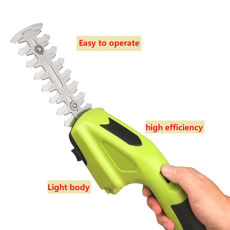 Lithium One-Handed Hedge Trimmer Rechargeable Fence Scissors er Mower. 