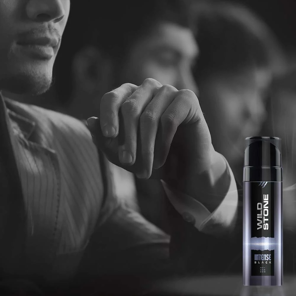 Wild Stone - Intense Black Body Spray For Men - 120ml. 