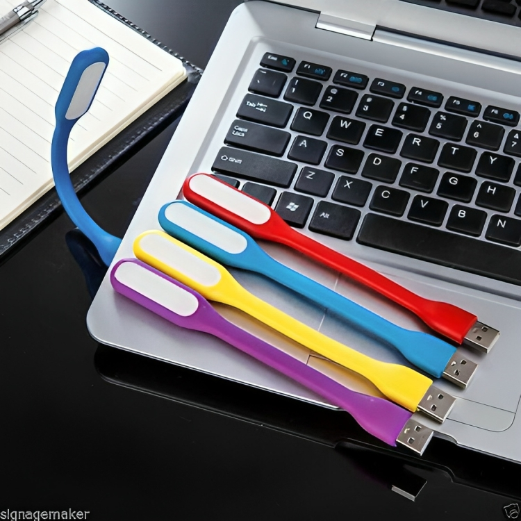 Portable Mini USB LED Light - Multi-color. 