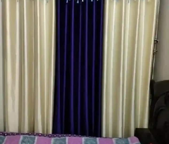 New Design one coloure curtain ( 1 colour 4 kuci porda ). 