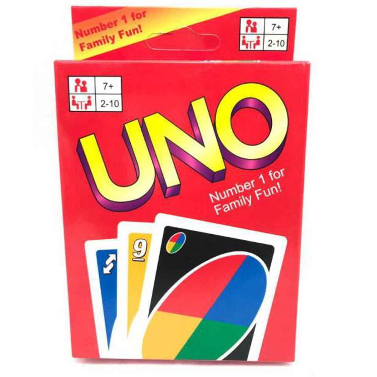 UNO Card Game with Set of Cards (Multi-Color)