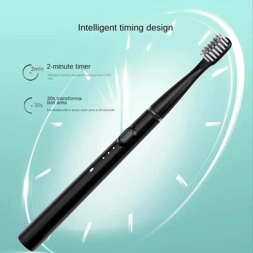 Electric Toothbrush Fine Branch Sonic Toothbrush Hollow Cup Motor Home Travel Toothbrush IPX7 Waterproof Electric Brush. 