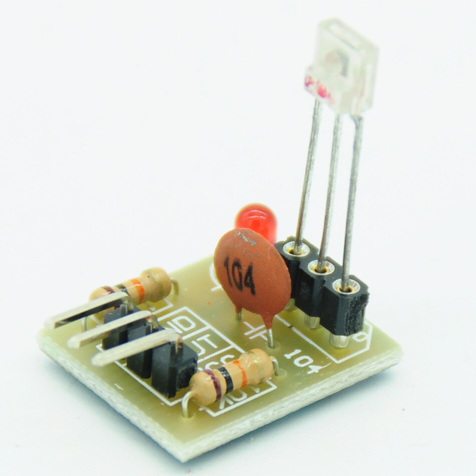 【happy one】5pcs 5V Laser Detector Sensor For Arduino Detect Module non-modulator Tube Laser Receiver High Level Once Laser Light Sensor DIY. 
