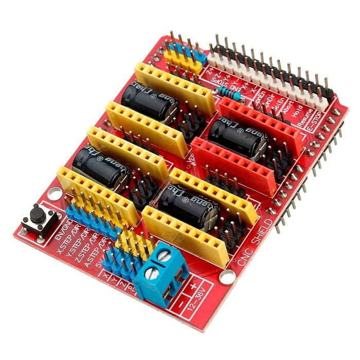 Arduino Compatible CNC Shield V3 For DC Motor Driver Engraving Machine 3D Printer A4988 Driver Expansion Board. 
