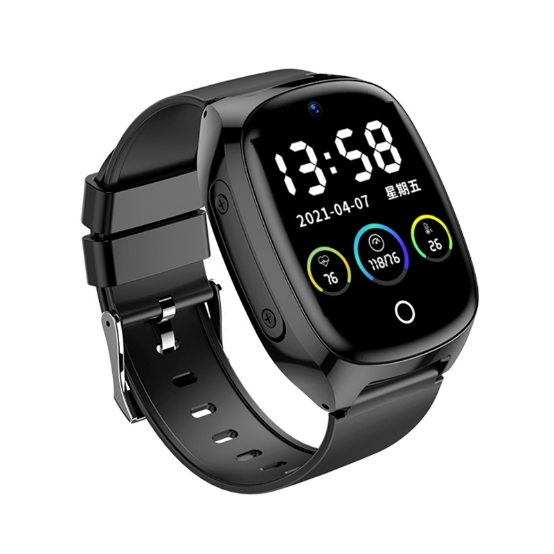 D300 1.54 inch IPS Screen Watch, Support Tracking and Positioning & Video Call With Body Temperature
