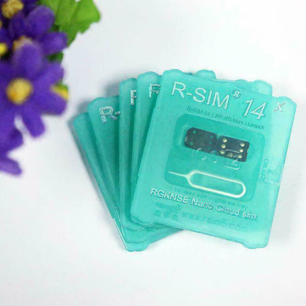 RSIM14 12 R-SIM Nano Unlock Card for iPhone XS MAX/XR/XS/8/7/6 4G iOS 12 11. 