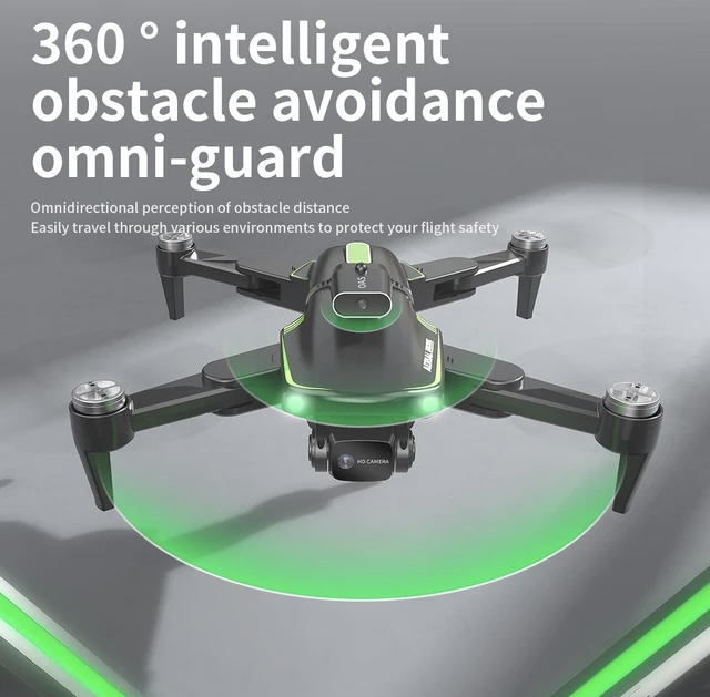 F166 Brushless motor, Dual Camera Dual Battery Sensor Drone, With 1800mah Double Battery.. 