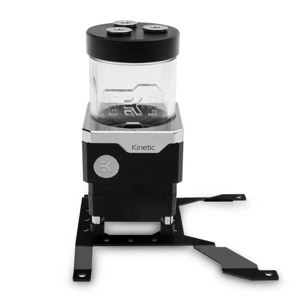 Ek-Loop Uni Pump Reservoir Bracket - 140mm Ddc/d5 Bracket For 14cm Fan. 